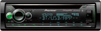 Thumbnail for Pioneer DEH-S6220BS 1-DIN In-Dash CD/DM Bluetooth & Kit Fit 2003-2008 Toyota Corolla