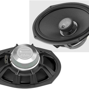 Diamond Audio HXM69F2BK 6"x9" 2-Way 2Ω High Output Marine Speaker