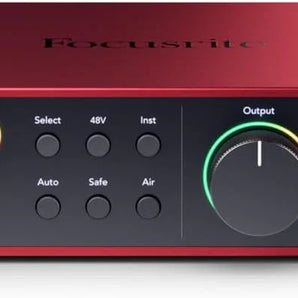 Focusrite Scarlett 2i2 4rd Gen 2x2 USB Audio Interface