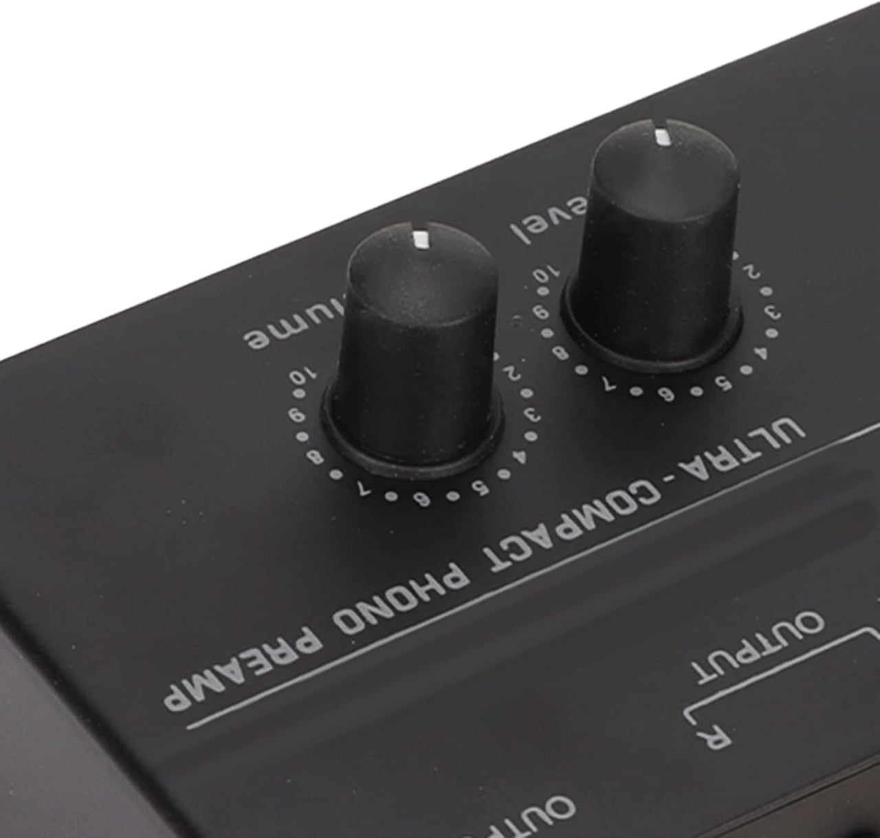 MR DJ PP500 Phono Turntable Preamp Input /TRS Output Stereo Knob Control Mini Record Player Preamplifier