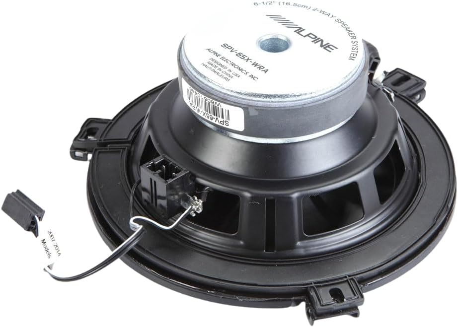 Alpine PSS-22WRA Direct-fit complete speaker Fit 2011-18 Jeep Wrangler JK Unlimited