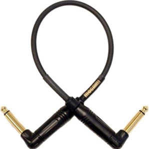 Mogami GOLD INSTRUMENT-01-RR Right Angle to Right Angle Pedal Cable - 10 inch