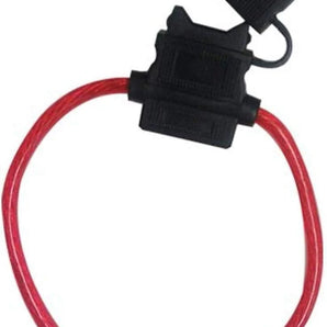 XP Audio XATC8G 8 Gauge ATC In-Line Blade Fuse Holder OFC Copper Wire Protection