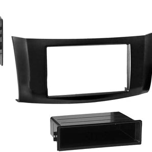 Absolute Package5 Car Stereo Installation Kit Compatible with Nissan Sentra 2013 – 2016 In-Dash Mounting Kit, Antenna, and Harness for Double Din Radio Receivers
