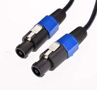 Thumbnail for MR DJ CSMSM50 50 Feet PRO PA DJ Speakon Male to Speakon Male Speaker Cable