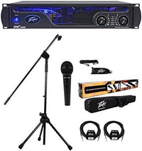 Thumbnail for Peavey IPR2 3000 3,000 Watt Class D Pro Power Amplifier Amp+Mic System+2 Cables