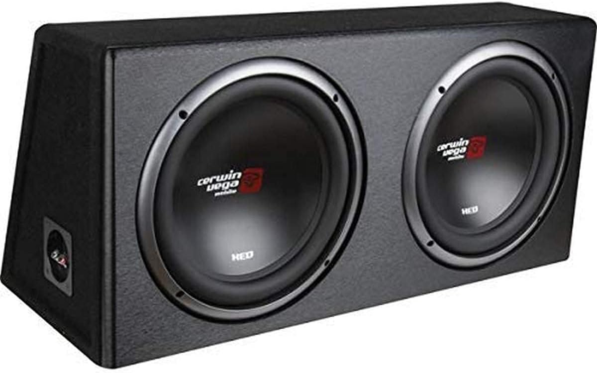 Cerwin Vega XE12DV XED Dual 12" Loaded Vented Enclosure