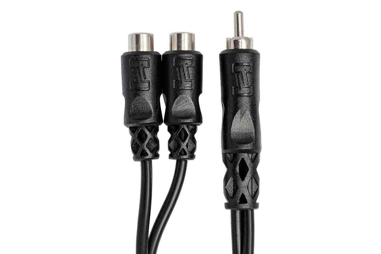 Hosa YRA-104 Y Cable RCA Male to Dual RCA Female