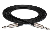 Thumbnail for Hosa HSS-005 Pro Balanced Interconnect Cable REAN 1/4-inch TRS Male to REAN 1/4-inch TRS Male - 5 FT