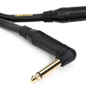 Mogami GOLD INSTRUMENT-03-RR Right Angle to Right Angle Instrument Cable - 3 foot