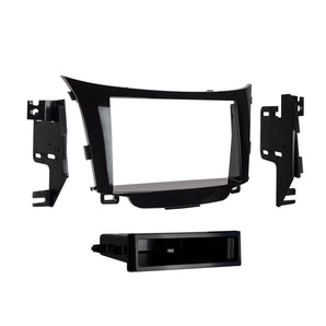 Metra 99-7357HG Single-DIN Car Stereo Dash Kit - Compatible Fits for Hyundai Elantra GT (without NAV) 2013-2017