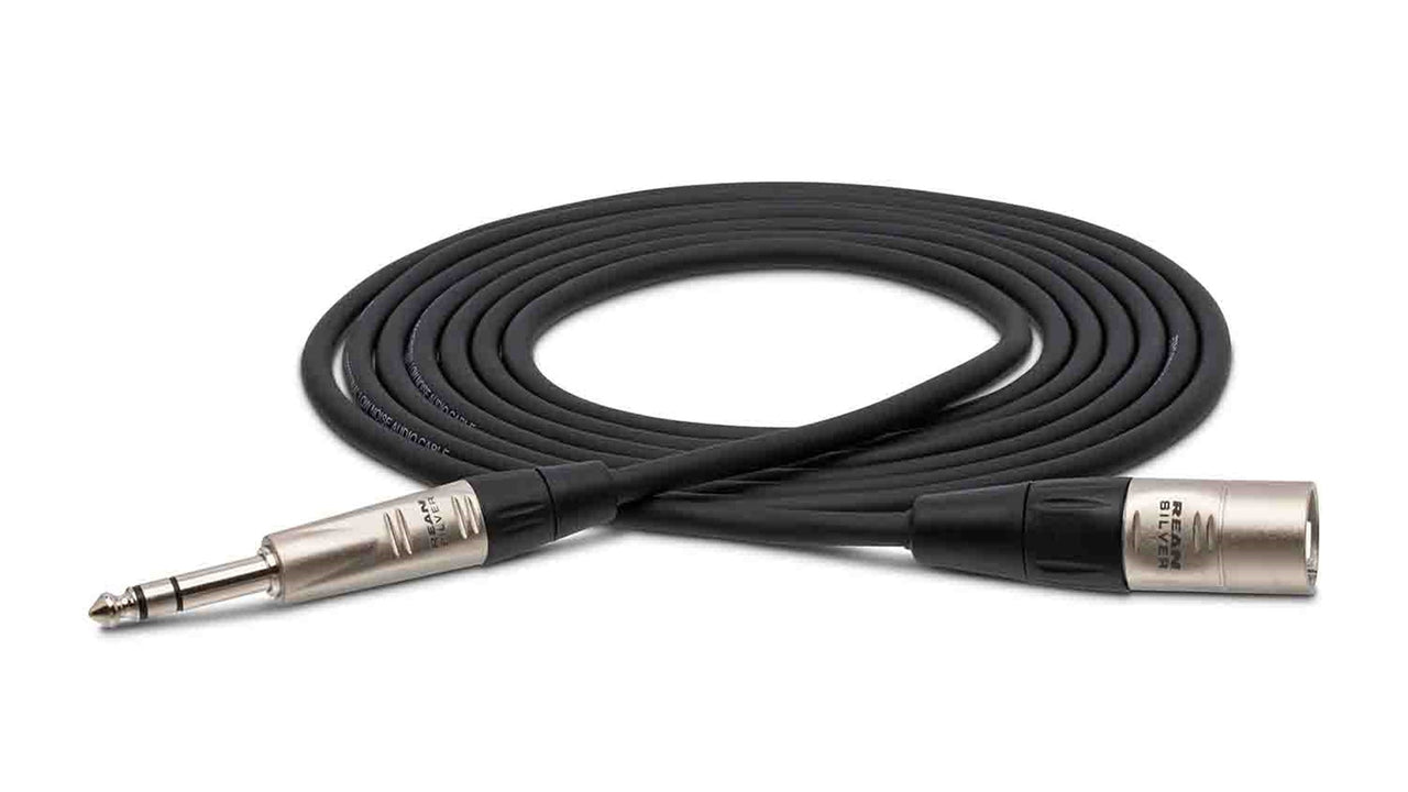 Hosa HSX-030, 1/4" TRS to XLR3M Pro Balanced Interconnect Cable - 30 Feet