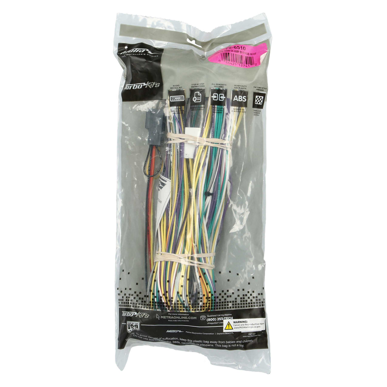 Metra 70-6510 Amp Bypass Harness Compatible Fits Dodge Ram 2004-05 w/Hands-Free