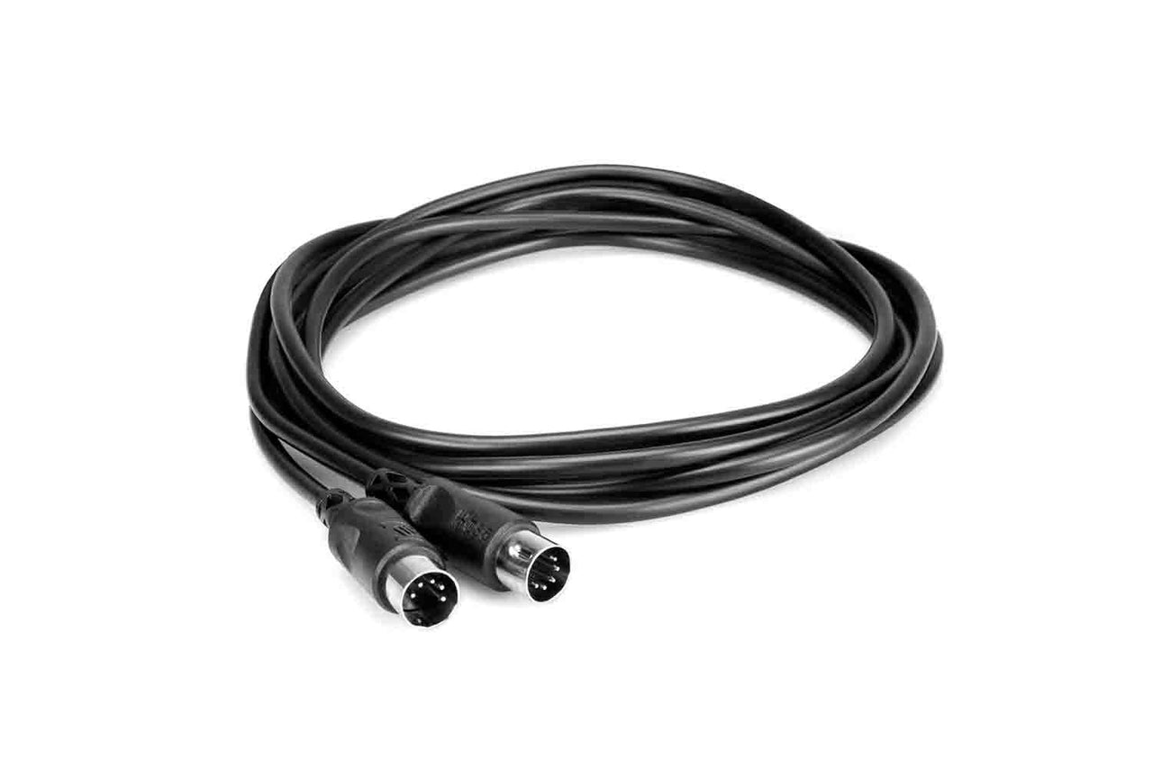 Hosa MID-305BK MIDI Cable 5-pin DIN – 5 Feet