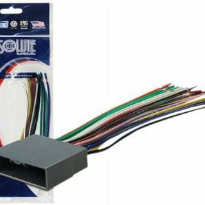 Absolute USA H812/1722 Radio Wiring Harness for Honda/Civic CRV/Pilot 2006-2010 Power 4 Speaker (70-1722, HWH-812)