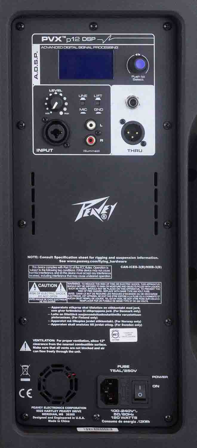 Peavey PVXp 12 DSP 830-Watt 12-Inch Powered Speaker