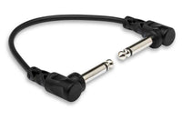 Thumbnail for Hosa CFS-106 Molded Right-Angle Guitar Patch Cable - 6 inch