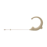 Thumbnail for Mogan EAO-BG-AK Standard Omni Earset Microphone with TA3F Connector for AKG Transmitters (Beige)