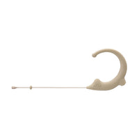 Thumbnail for Mogan EAO-BG-AT Standard Omni Earset Microphone with 4-Pin Locking Hirose Connector for Audio-Technica Transmitters (Beige)