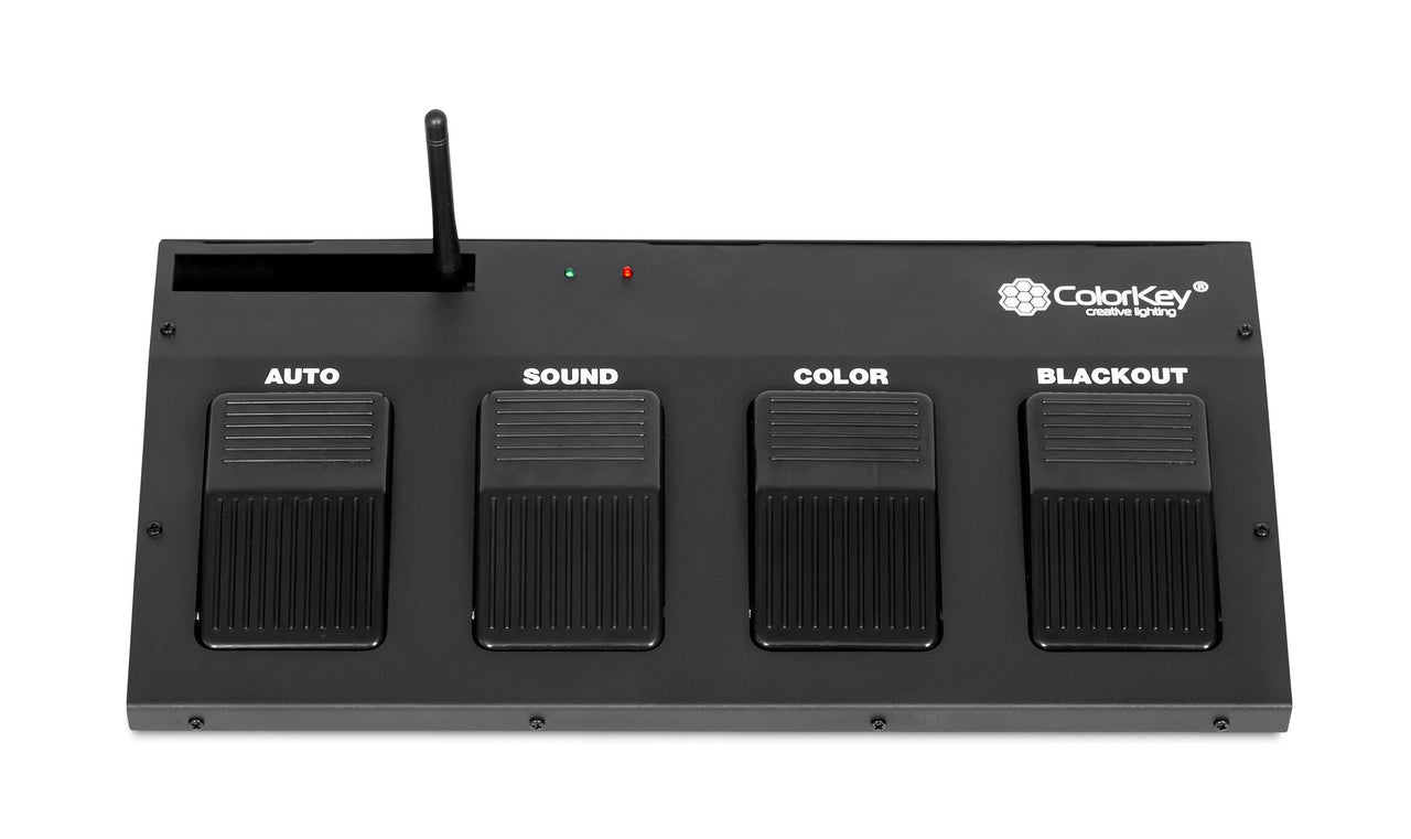 Colorkey CKU-3055, Wireless Footswitch Controller for PartyBar Mobile and PartyBar Pro