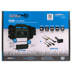 Metra 99-5722 TurboTouch Kit - Compatible Fits for Ford Taurus (w/ key start) 2010-2012