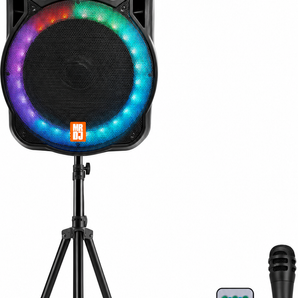 MR DJ DSP4500PKG 15" Active DSP PA DJ Karaoke Speaker