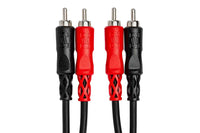 Thumbnail for Hosa Stereo Interconnect Cable, Dual RCA to Same