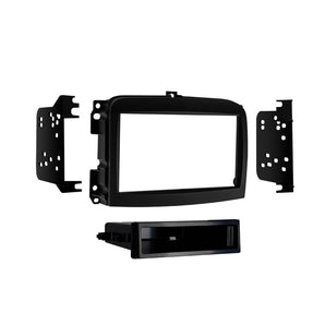 Metra 99-6521B Single/Double DIN Stereo Dash Kit - Compatible Fits for FIAT 500L 14-Up