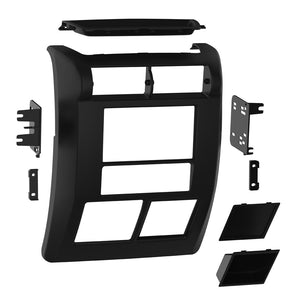Metra 95-6549 Double DIN Dash Kit Fits Jeep Wrangler TJ 1997-2002 Bundle