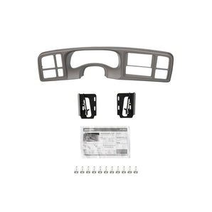 Metra DP-3002SHL Double-DIN Car Stereo Dash Kit - Compatible Fits for GM Full-Size Trucks and SUVs 1999-2002