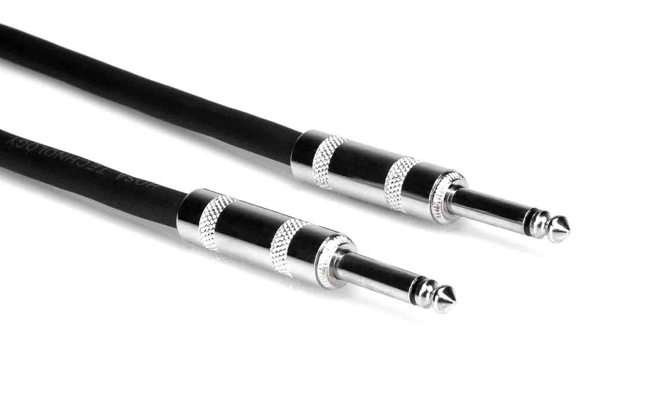 Hosa SKJ-615, 1/4" TS to TS Speaker Cable - 15 Feet