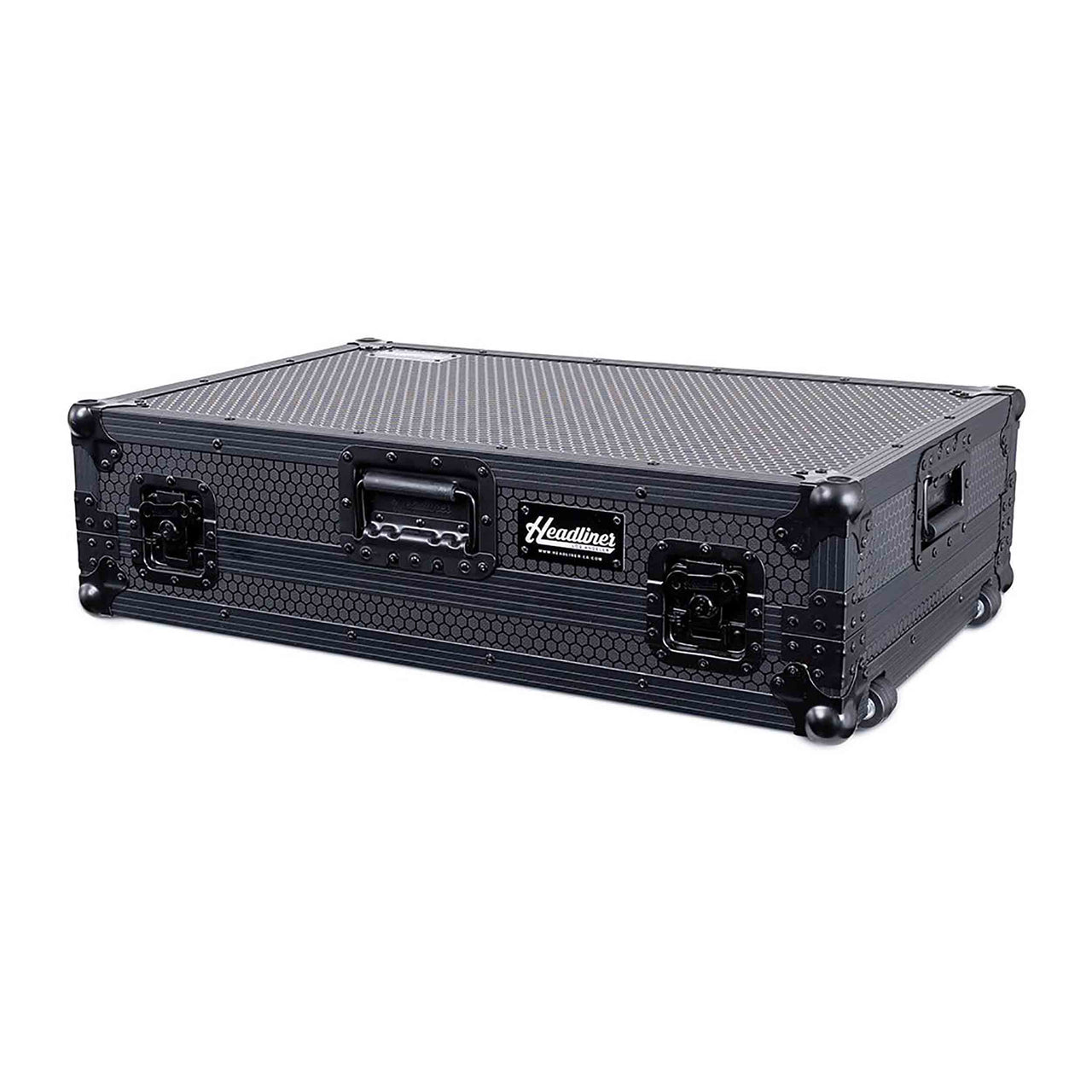 Headliner HL10019, Low Profile Flight Case with Wheels for Pioneer DJ XDJ-RX3 - Pitch Black