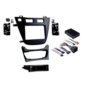 Metra 99-2023B Single/Double DIN Installation Black Regal Kit - Compatible Fits for Buick 2011-2012