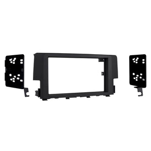 Metra 95-7812B DDIN Radio Dash Installation Kit - Compatible Fits for HONDA CIVIC LX 2016-2021