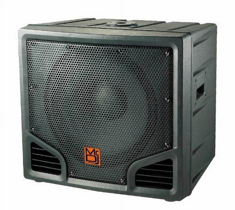 MR DJ USA PRO-SUB15 15" 3000W Passive Subwoofer with Crossover