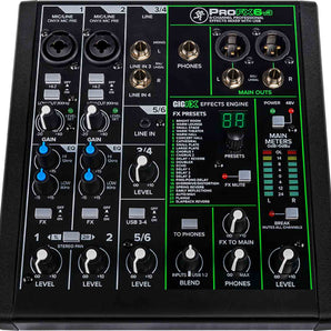 Mackie ProFX6v3, Professional Effects Mixer with USB