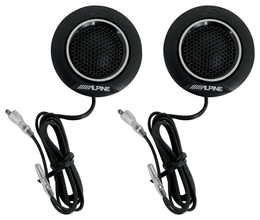 2 Pair Alpine S2-S65C 6-1/2" Component Car Audio 2-Way Speaker System