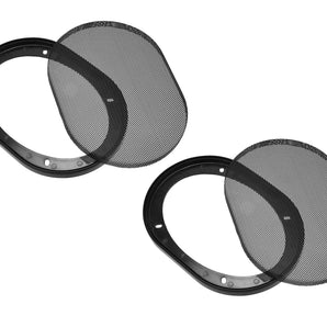 2 XP Audio 5"x7" / 6"x8" universal speaker coaxial component protective grills covers