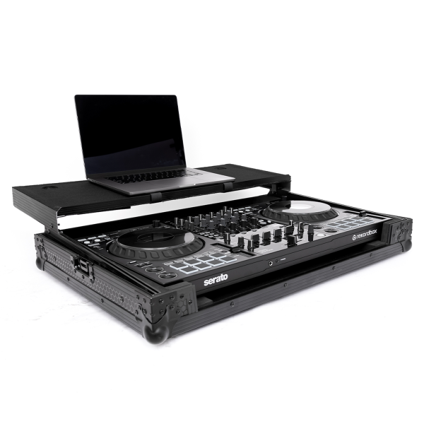 Headliner Pitch Black Flight Case For DDJ-FLX10 W/ Laptop Platform