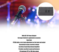 Thumbnail for MR DJ PP500 Phono Turntable Preamp Input /TRS Output Stereo Knob Control Mini Record Player Preamplifier