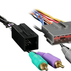 Absolute A16-5510 Factory Amp Integration Wiring Harness FORD 1986-2000 (70-5510, AWH16)
