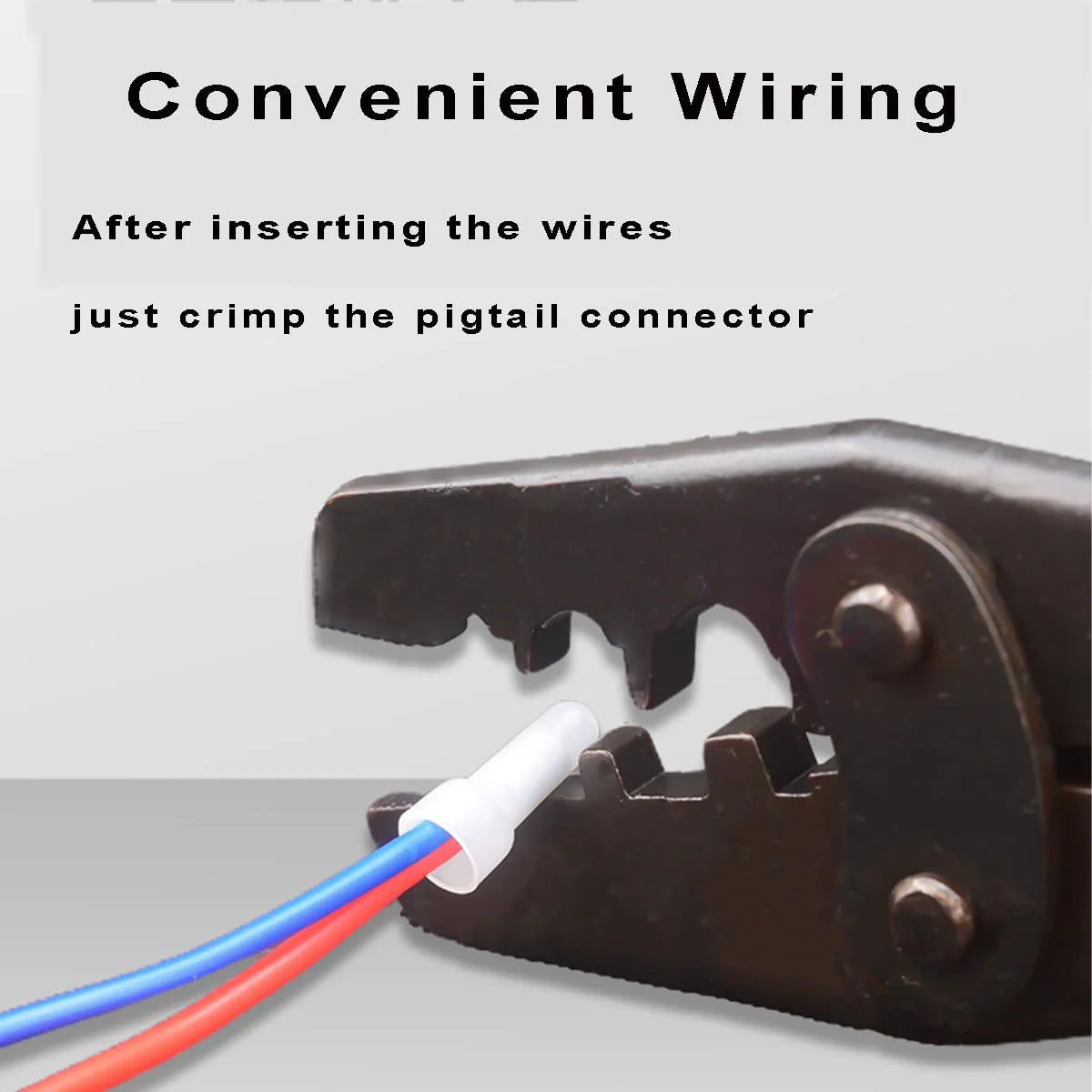 150pcs Closed End Crimp Caps 22-18 AWG Gauge Wire Connector Terminal