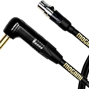Mogami GOLD-BPSH-TS-18R Belt Pack Instrument Cable - 18 Inch