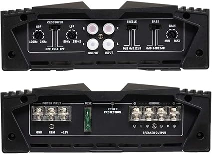 Power Acoustik OD2-1000 1000W Class A/B 2-Channel Full Range Amplifier