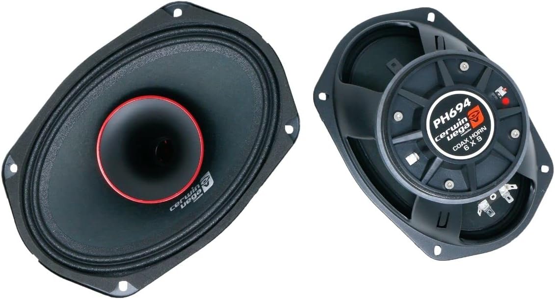 Cerwin Vega PH694 PRO Series 6"x9" 2-Way Full-Range Coax Horn Speakers