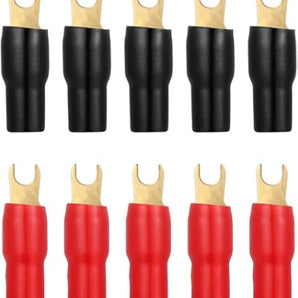 Install Bay US810 Spade Connectors 8Ga #10 5Pr Red/Black