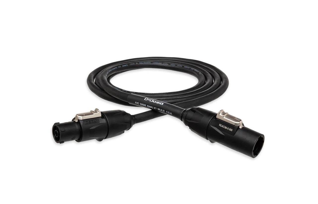 Hosa PRX-103, PRX Series Power Cord with REAN Power X Connectors - 3 Ft