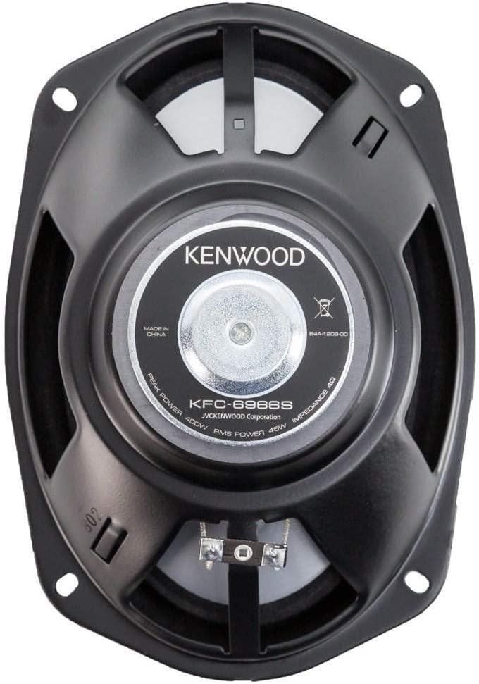 2 Kenwood KFC-6966S 800W Max (90W RMS) 6" x 9" 3-Way Coaxial Car Speakers -2 Pair