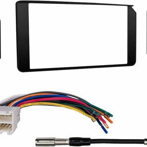 Double DIN Car Stereo Install Kit & Harness Fit 1995-2002 C/K Silverado/Sierra
