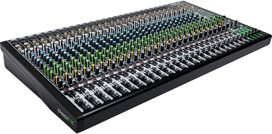Mackie PROFX30-V3 30-Ch Pro Effects Mixer + CR4-X 4" Monitors Studio-Quality Sound